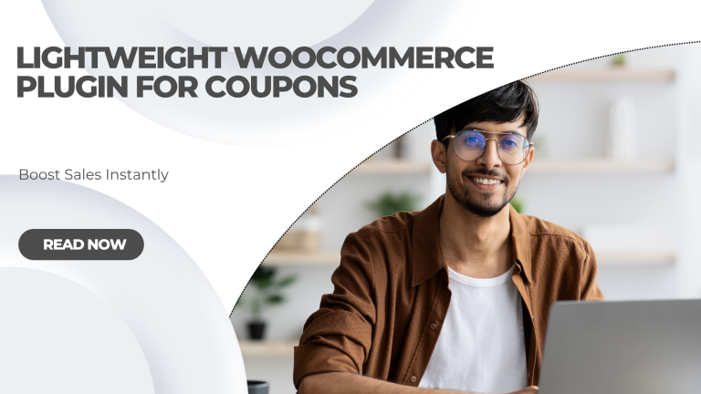 Lightweight Woocommerce Plugin for Coupons